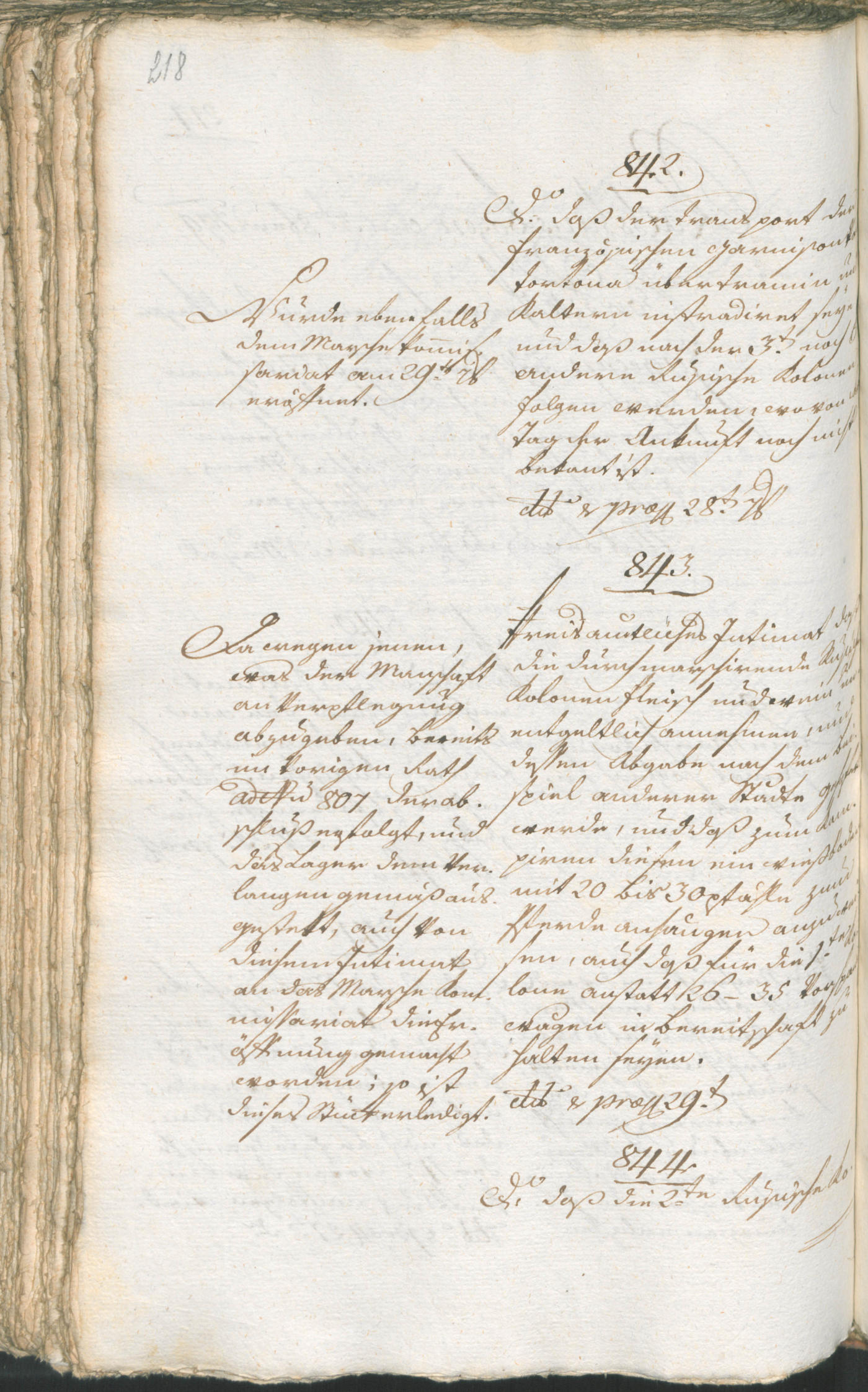 Civic Archives of Bozen-Bolzano - BOhisto Ratsprotokoll 1799 