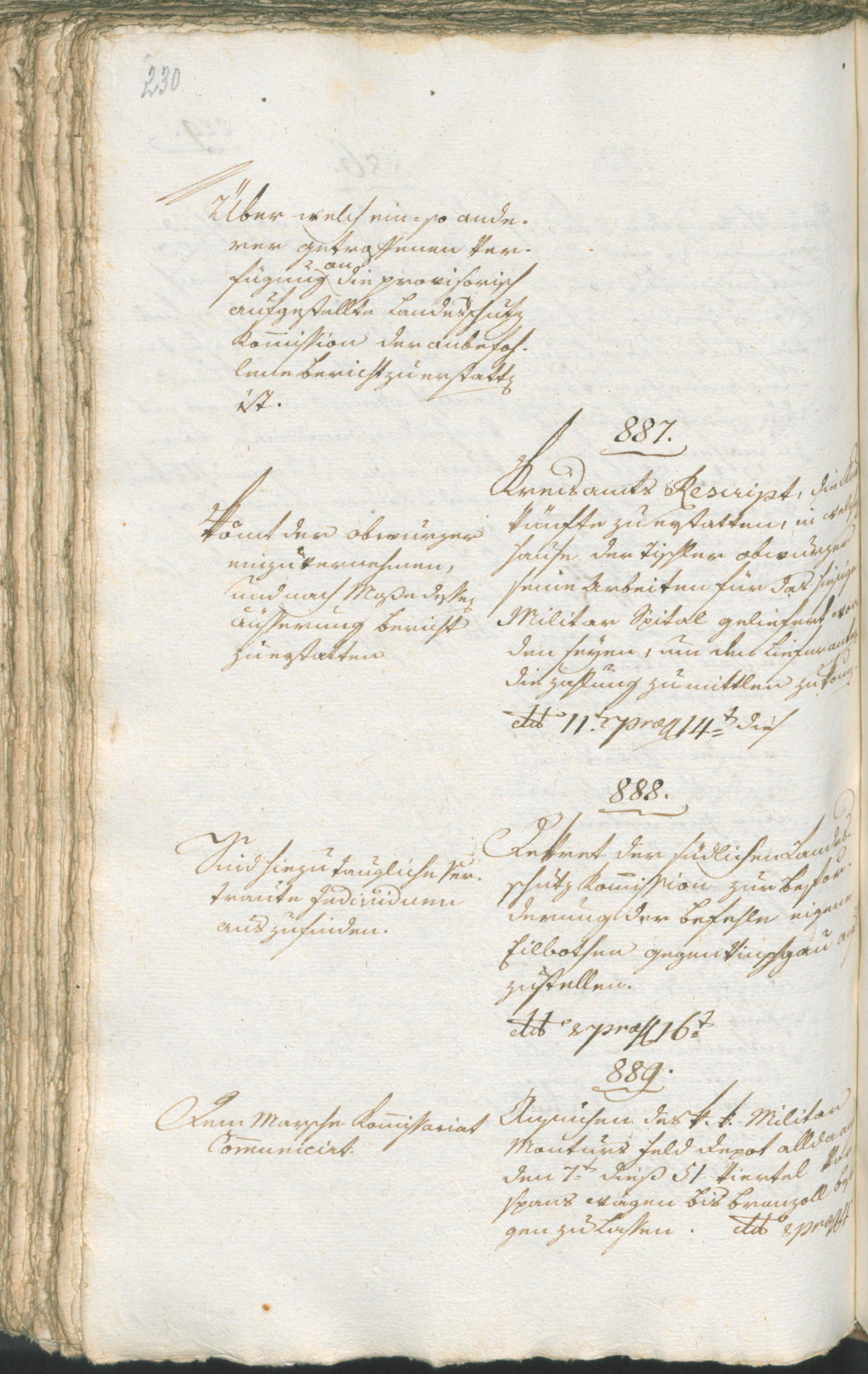 Civic Archives of Bozen-Bolzano - BOhisto Ratsprotokoll 1799 