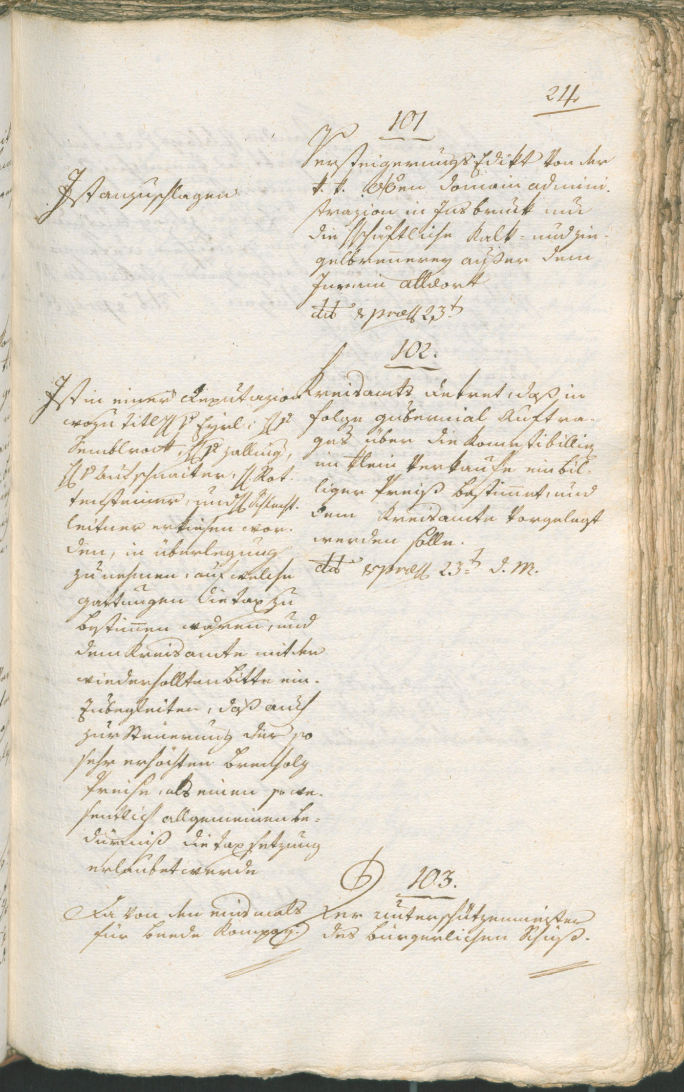 Archivio Storico della Città di Bolzano - BOhisto protocollo consiliare 1799 