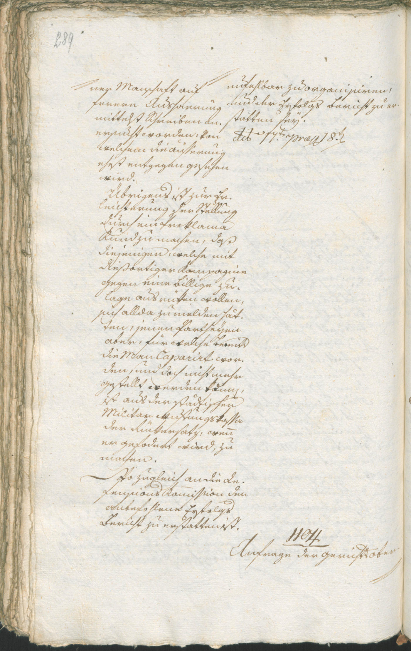 Civic Archives of Bozen-Bolzano - BOhisto Ratsprotokoll 1799 