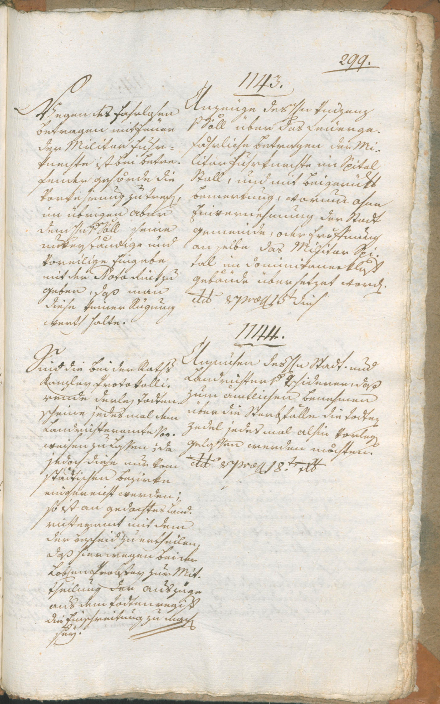 Archivio Storico della Città di Bolzano - BOhisto protocollo consiliare 1799 
