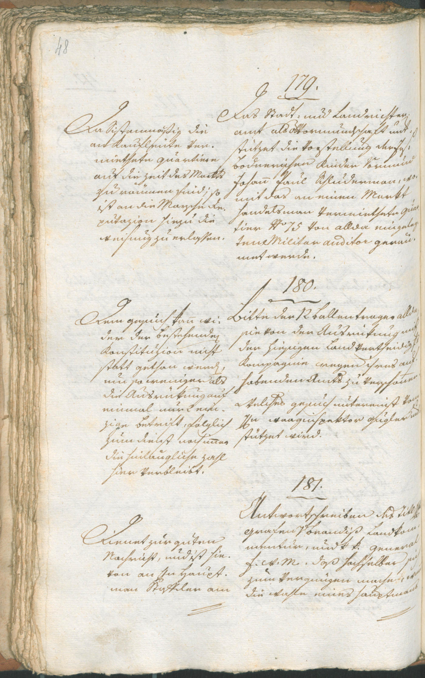 Stadtarchiv Bozen - BOhisto Ratsprotokoll 1799 