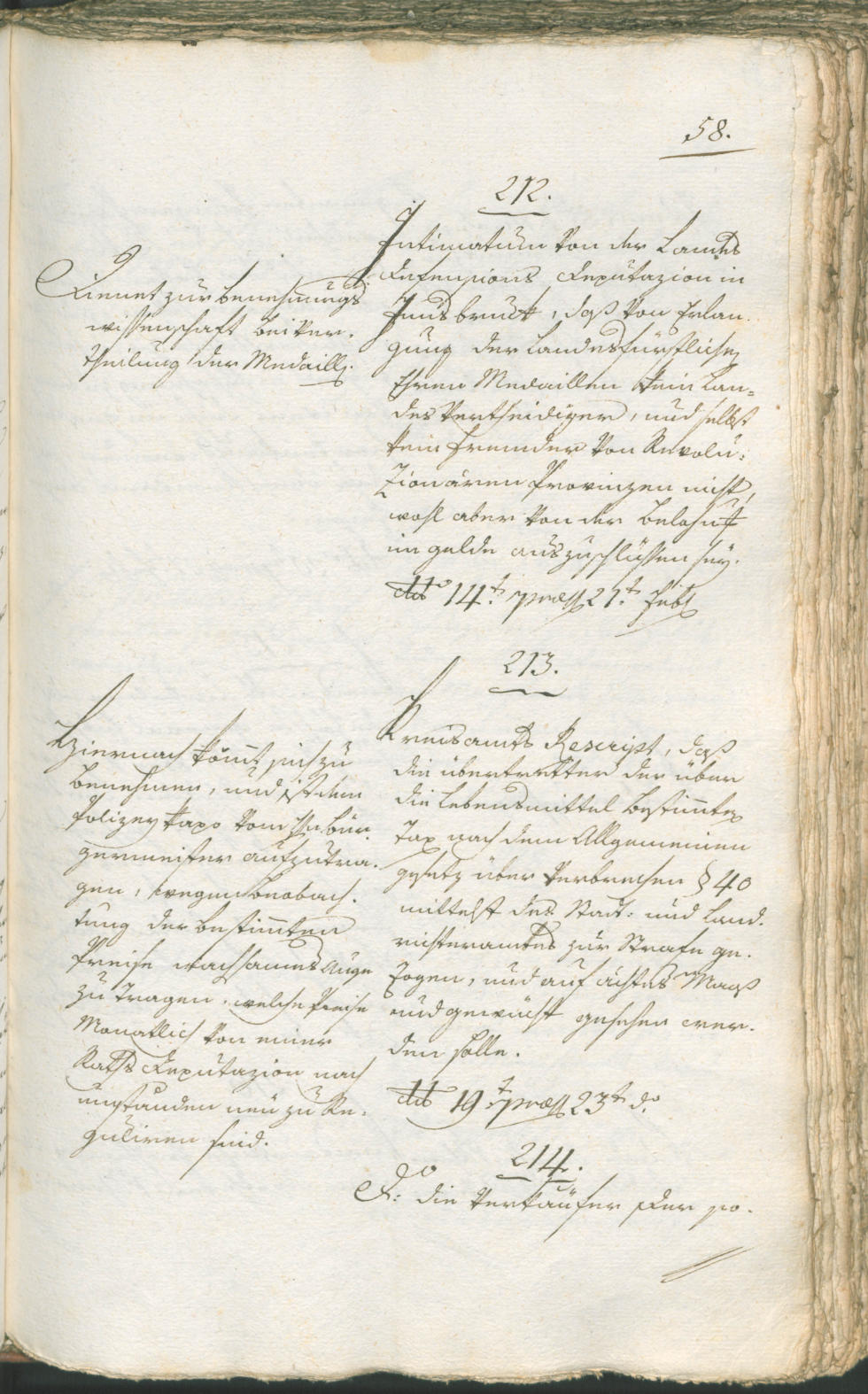 Stadtarchiv Bozen - BOhisto Ratsprotokoll 1799 