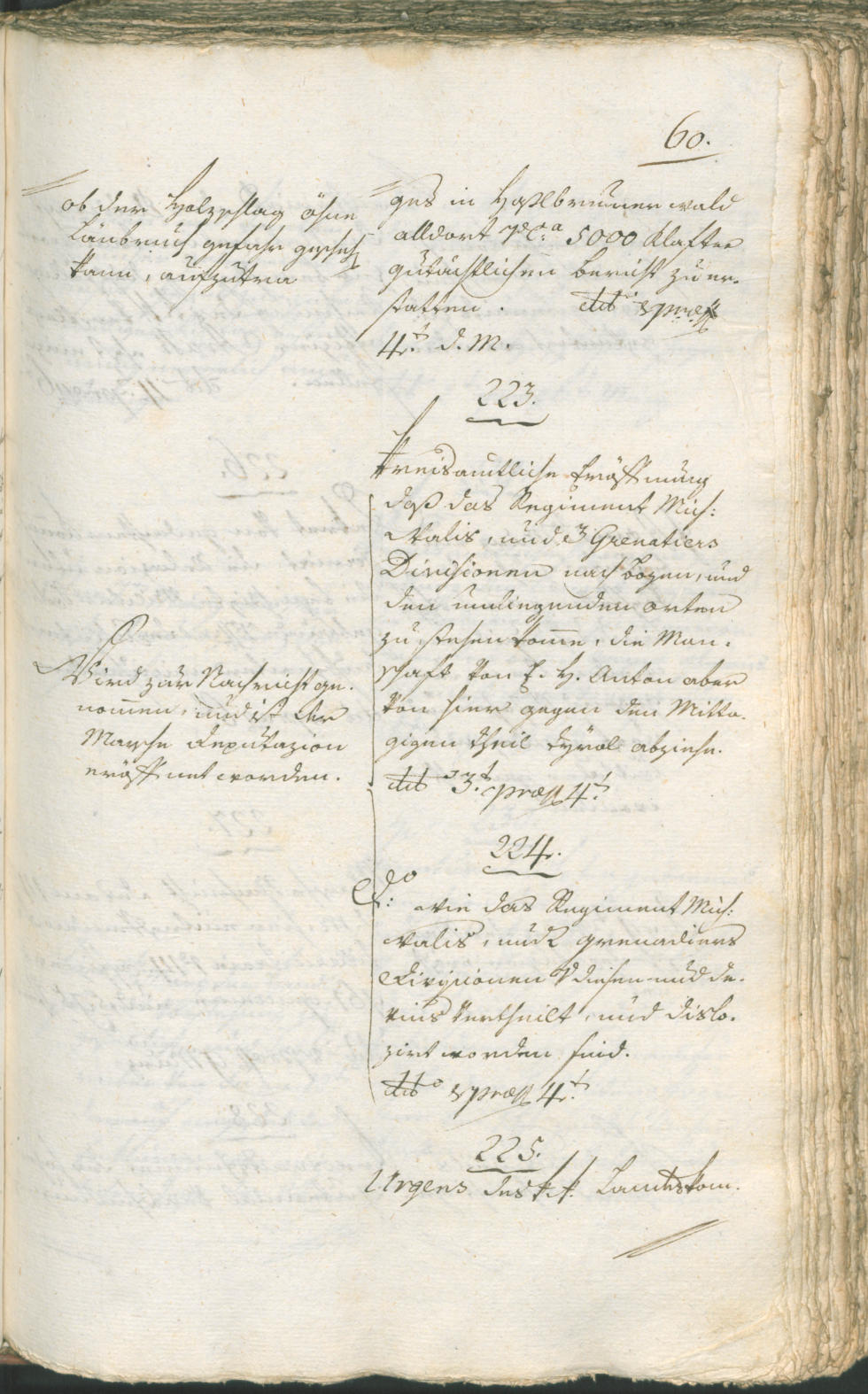 Stadtarchiv Bozen - BOhisto Ratsprotokoll 1799 