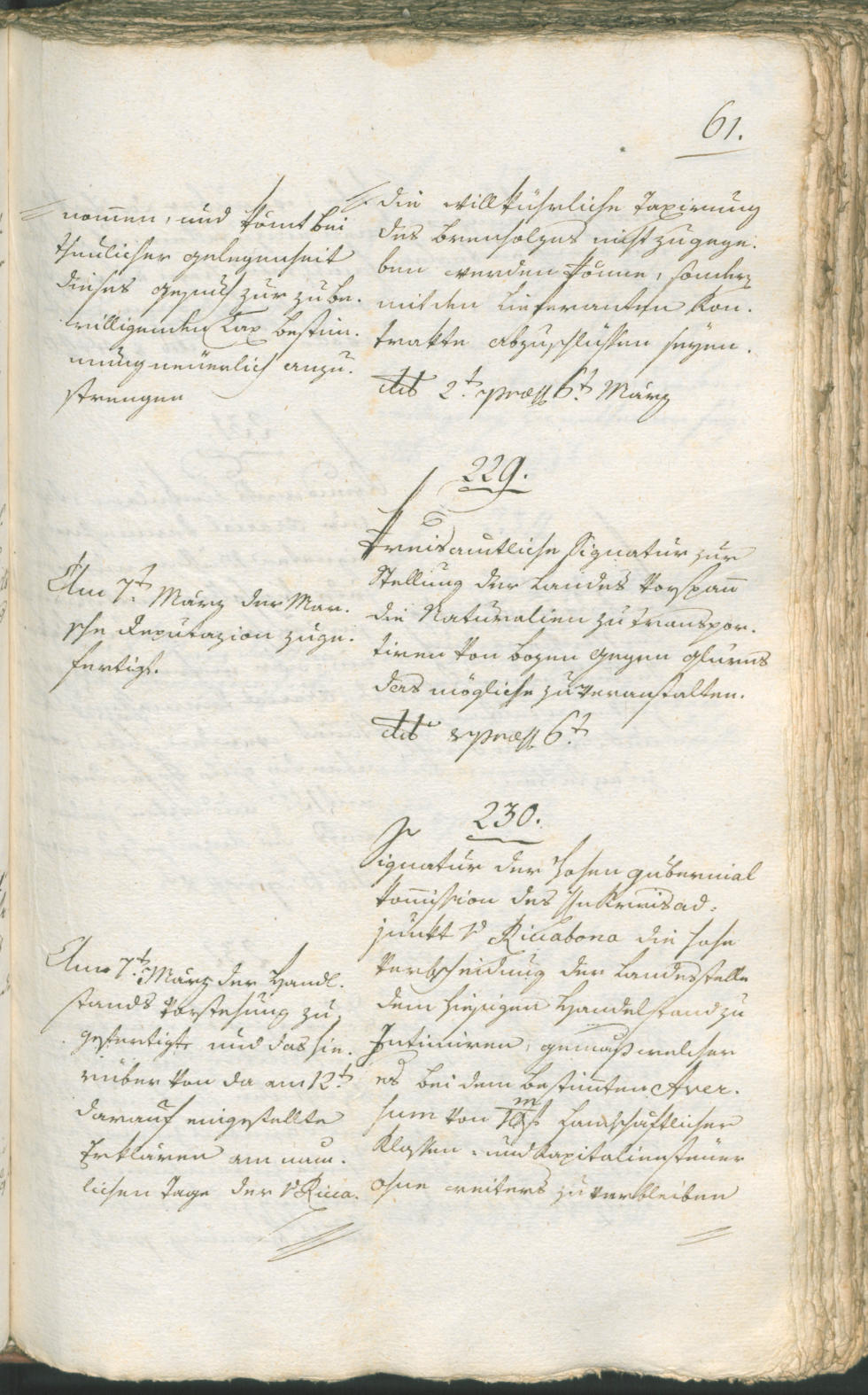 Stadtarchiv Bozen - BOhisto Ratsprotokoll 1799 