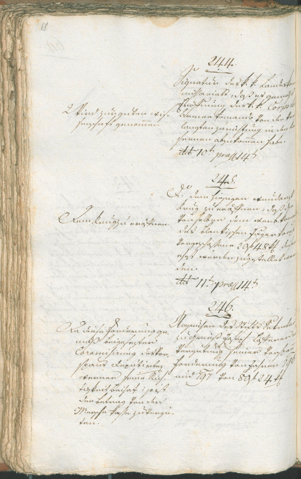 Civic Archives of Bozen-Bolzano - BOhisto Ratsprotokoll 1799 