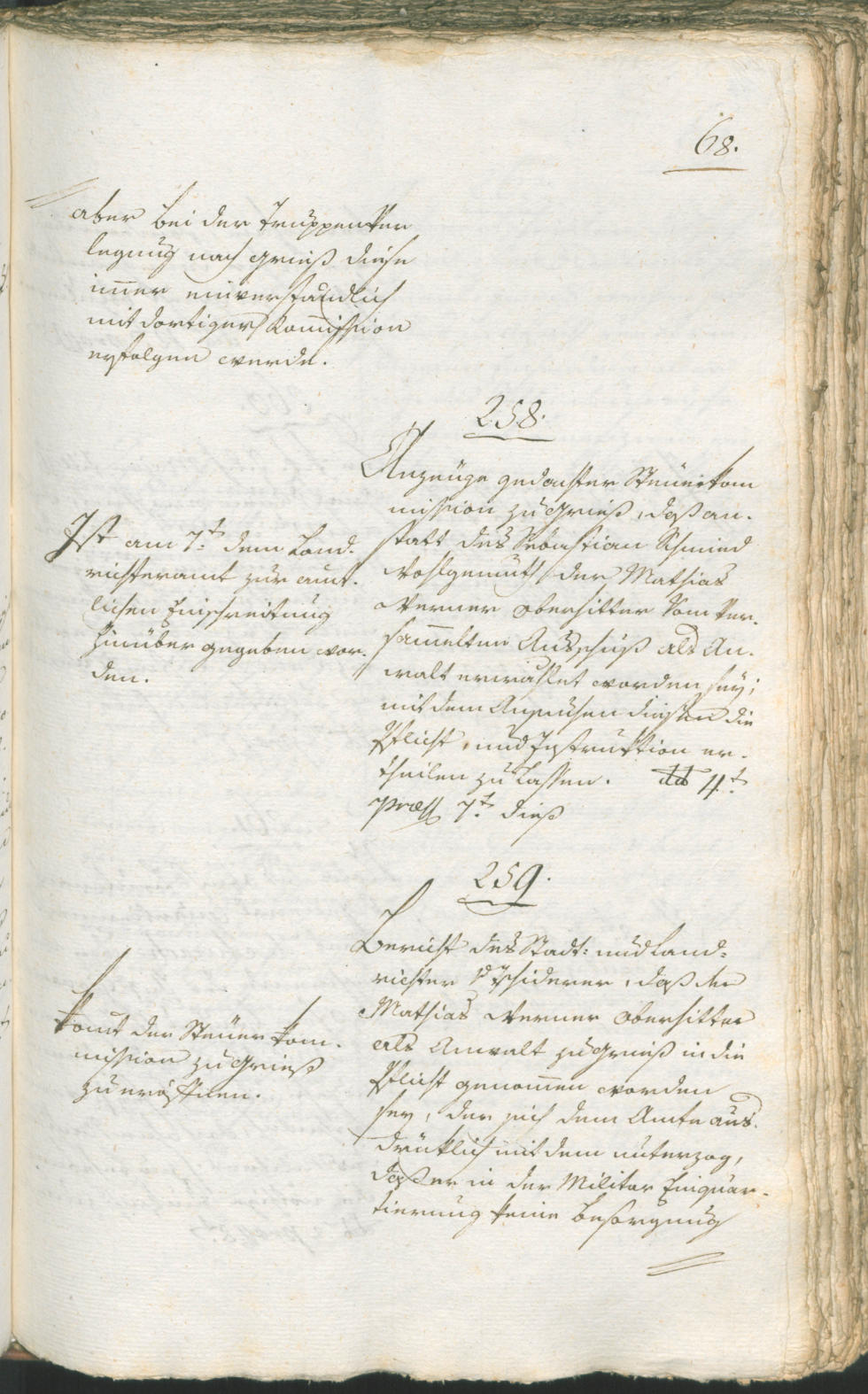 Civic Archives of Bozen-Bolzano - BOhisto Ratsprotokoll 1799 