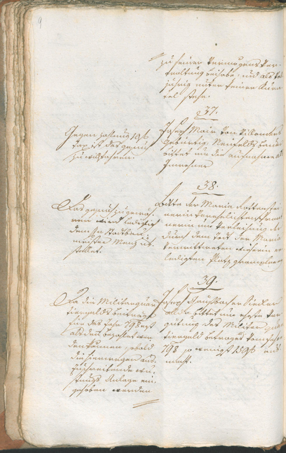 Civic Archives of Bozen-Bolzano - BOhisto Ratsprotokoll 1799 