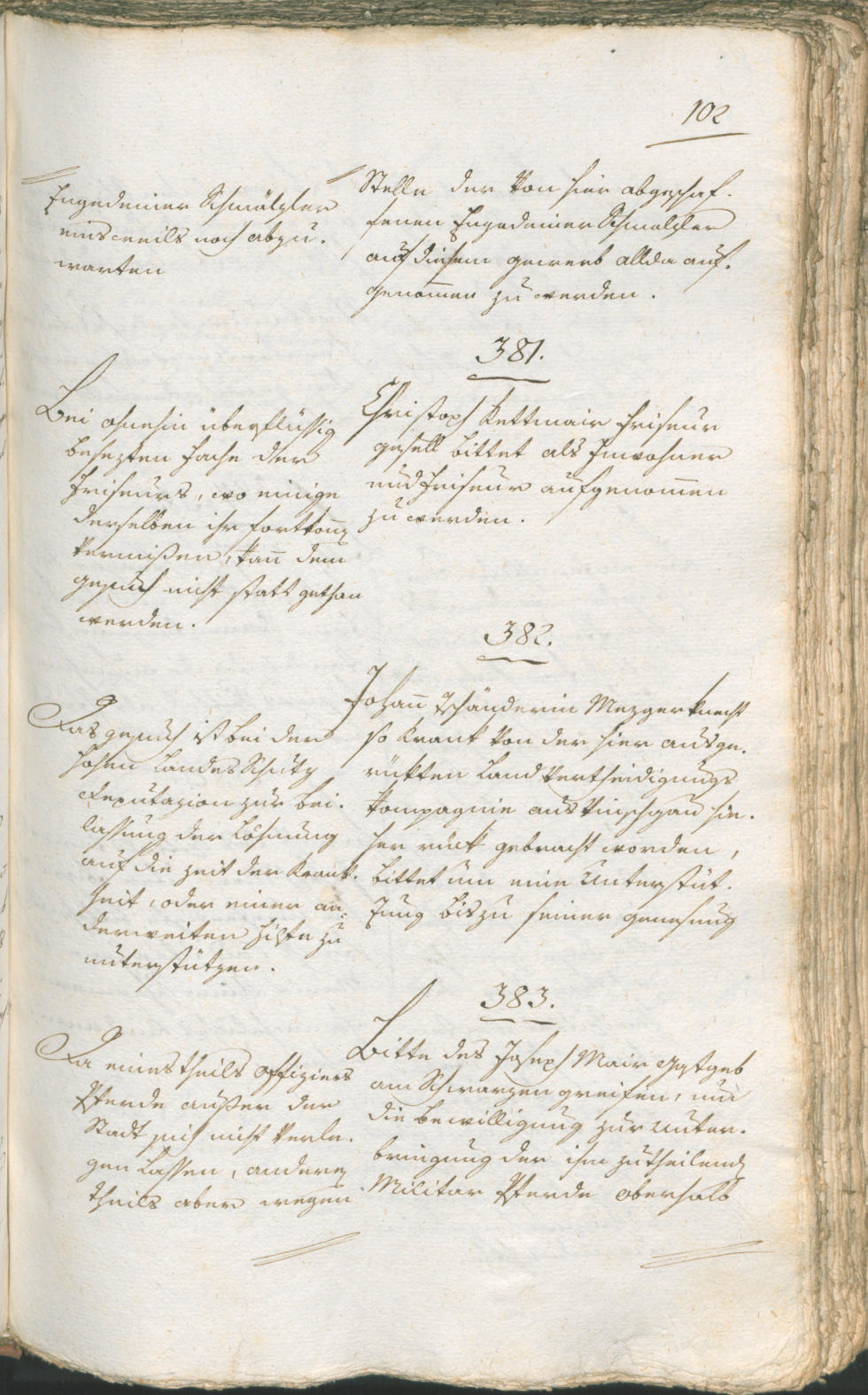 Civic Archives of Bozen-Bolzano - BOhisto Ratsprotokoll 1799 