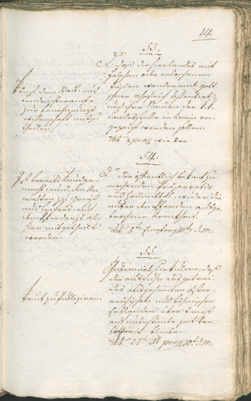 Archivio Storico della Città di Bolzano - BOhisto protocollo consiliare 1799 