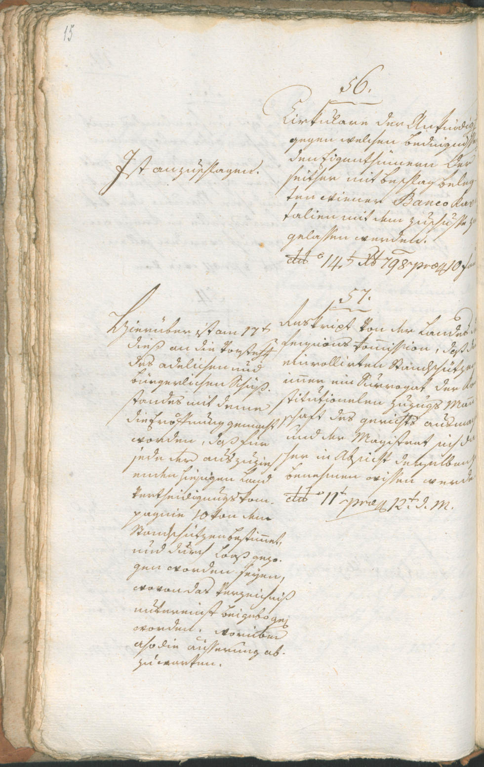 Archivio Storico della Città di Bolzano - BOhisto protocollo consiliare 1799 