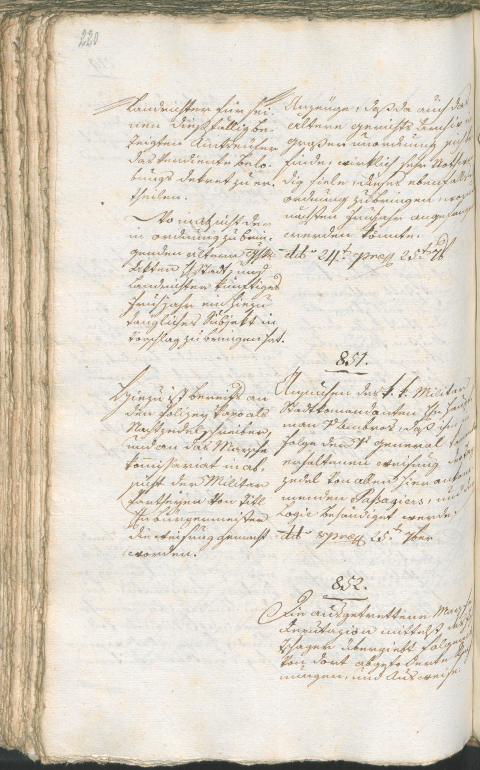 Civic Archives of Bozen-Bolzano - BOhisto Ratsprotokoll 1799 