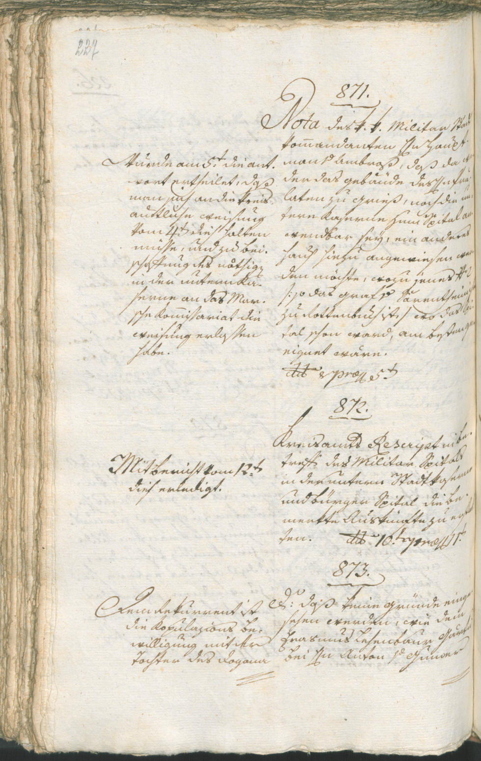Civic Archives of Bozen-Bolzano - BOhisto Ratsprotokoll 1799 