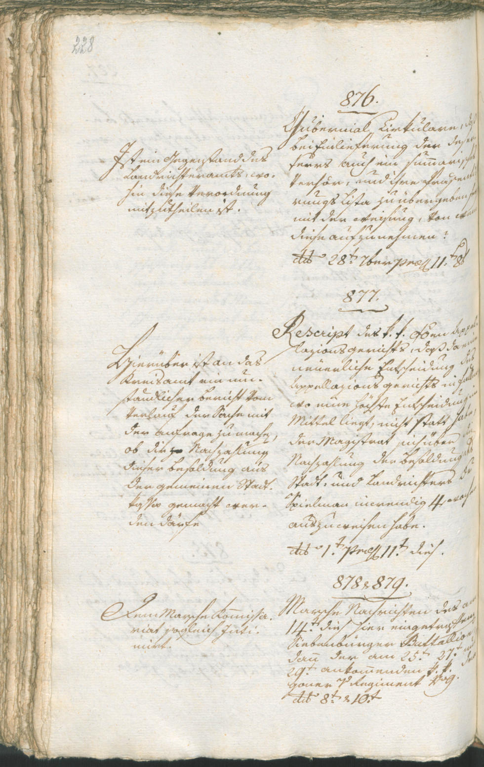 Civic Archives of Bozen-Bolzano - BOhisto Ratsprotokoll 1799 