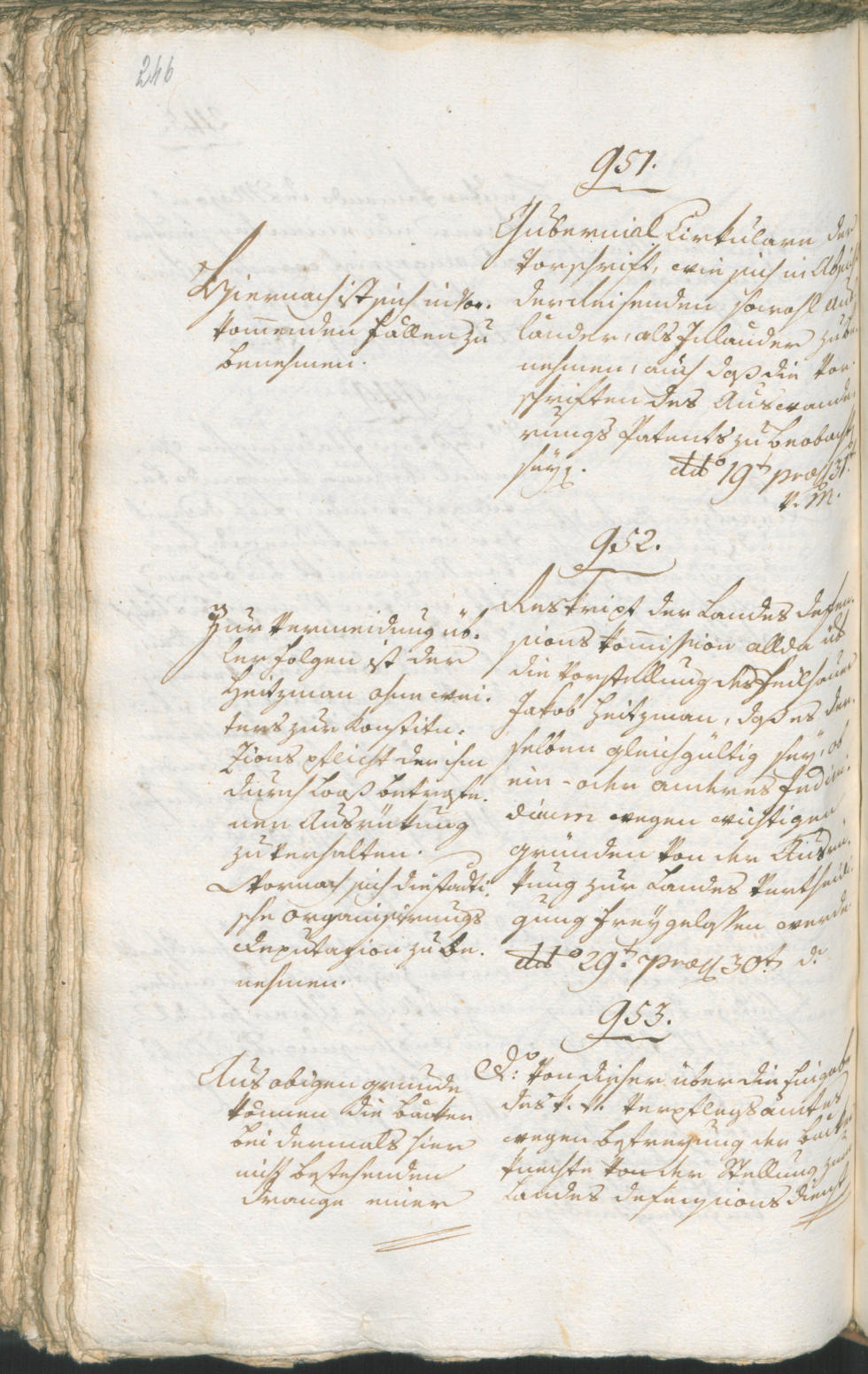 Civic Archives of Bozen-Bolzano - BOhisto Ratsprotokoll 1799 