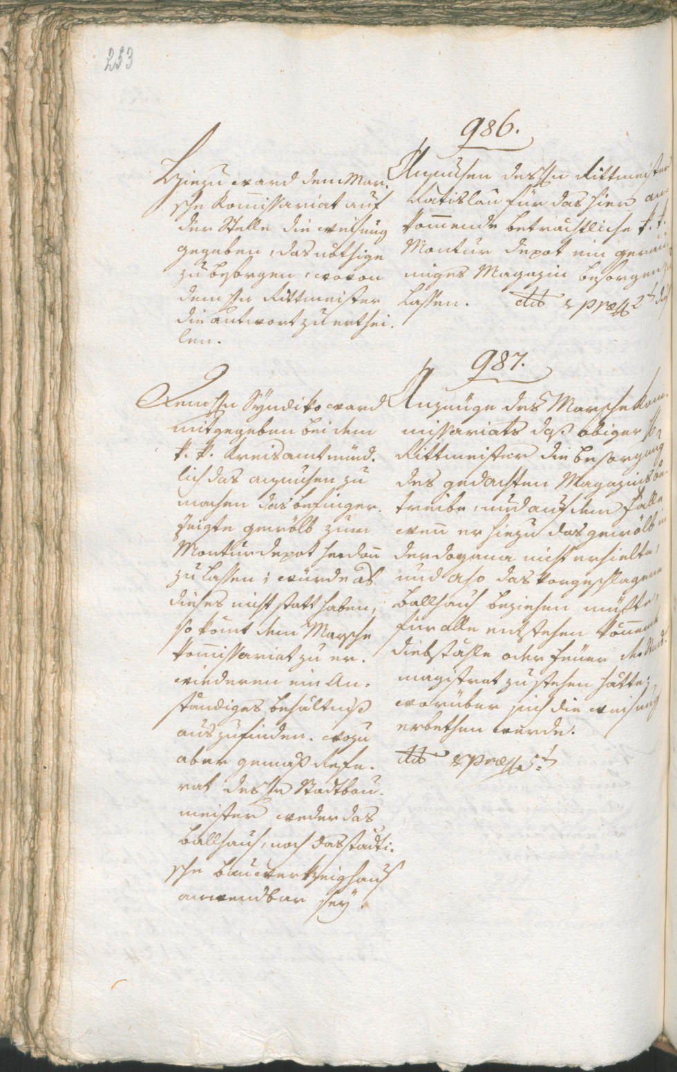 Civic Archives of Bozen-Bolzano - BOhisto Ratsprotokoll 1799 