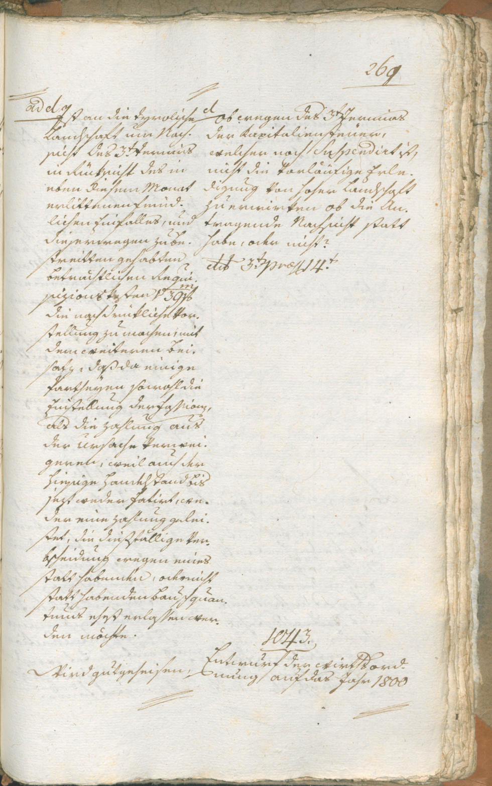Stadtarchiv Bozen - BOhisto Ratsprotokoll 1799 