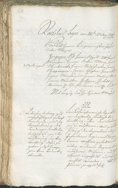 Archivio Storico della Città di Bolzano - BOhisto protocollo consiliare 1799 - 