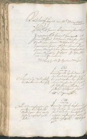 Civic Archives of Bozen-Bolzano - BOhisto Ratsprotokoll 1799 - 