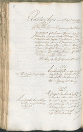 Civic Archives of Bozen-Bolzano - BOhisto Ratsprotokoll 1799 - 