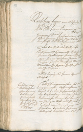Civic Archives of Bozen-Bolzano - BOhisto Ratsprotokoll 1799 - 