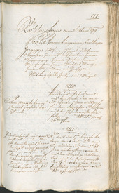 Civic Archives of Bozen-Bolzano - BOhisto Ratsprotokoll 1799 - 