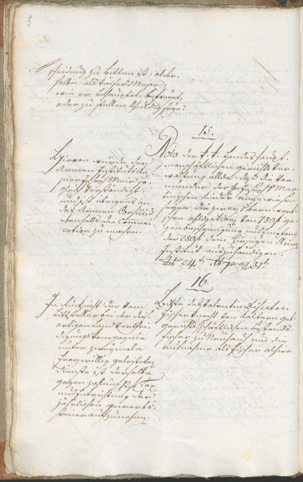 Civic Archives of Bozen-Bolzano - BOhisto Ratsprotokoll 1800 