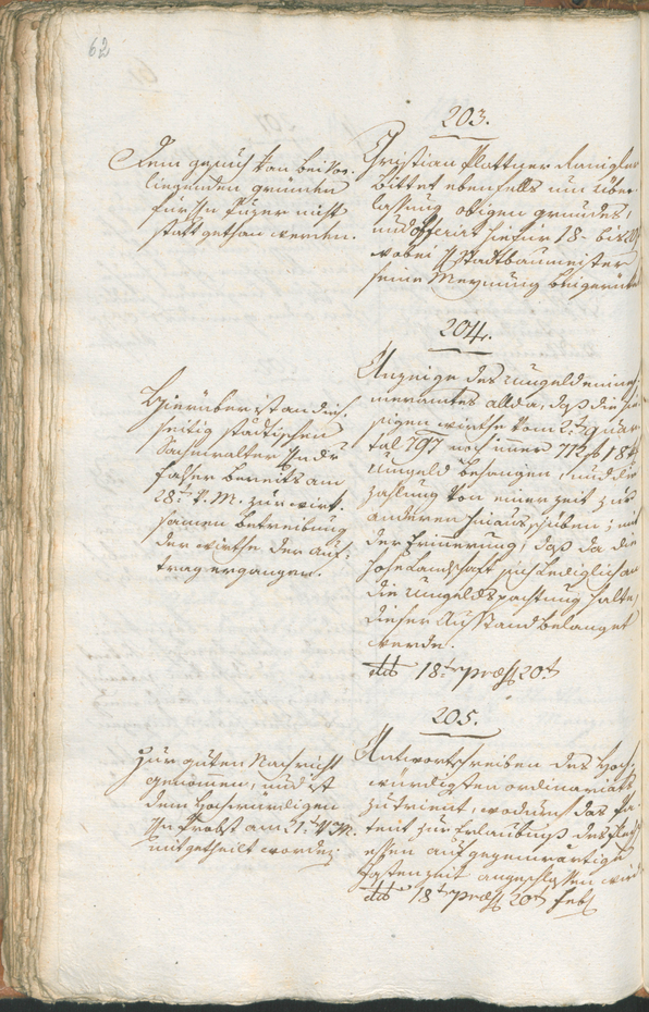 Civic Archives of Bozen-Bolzano - BOhisto Ratsprotokoll 1800 