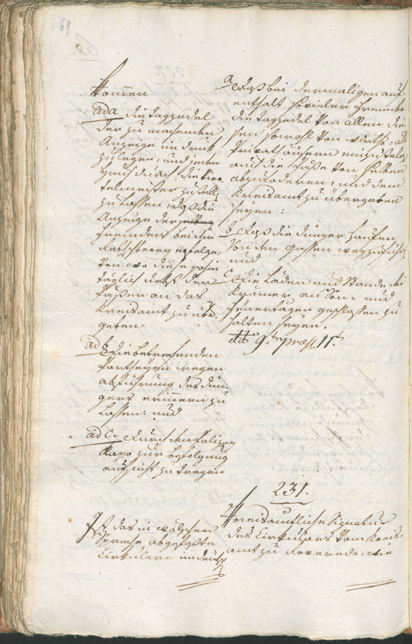 Civic Archives of Bozen-Bolzano - BOhisto Ratsprotokoll 1800 