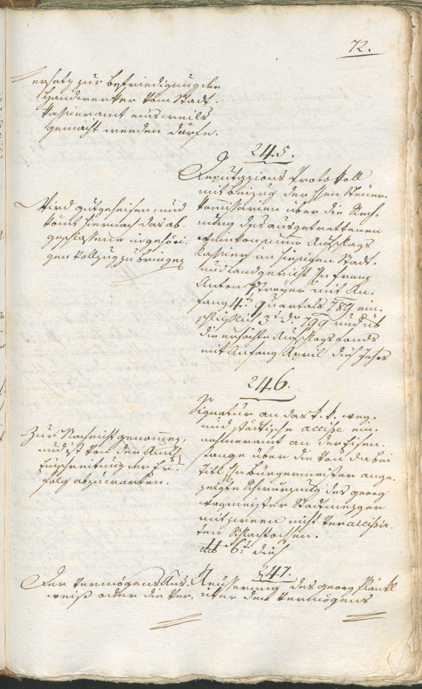 Civic Archives of Bozen-Bolzano - BOhisto Ratsprotokoll 1800 