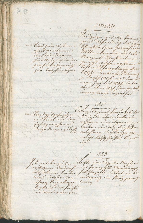 Civic Archives of Bozen-Bolzano - BOhisto Ratsprotokoll 1800 