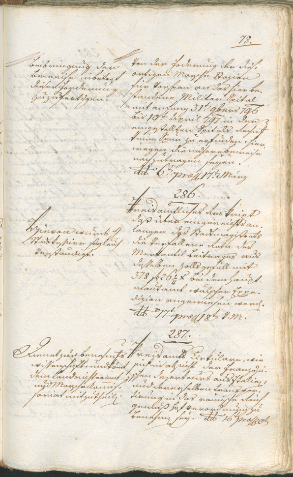 Civic Archives of Bozen-Bolzano - BOhisto Ratsprotokoll 1800 