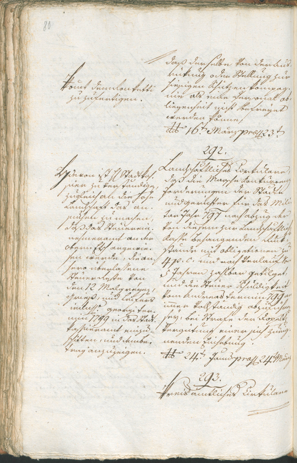 Civic Archives of Bozen-Bolzano - BOhisto Ratsprotokoll 1800 