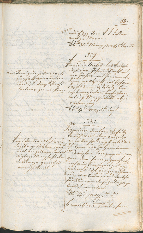 Civic Archives of Bozen-Bolzano - BOhisto Ratsprotokoll 1800 