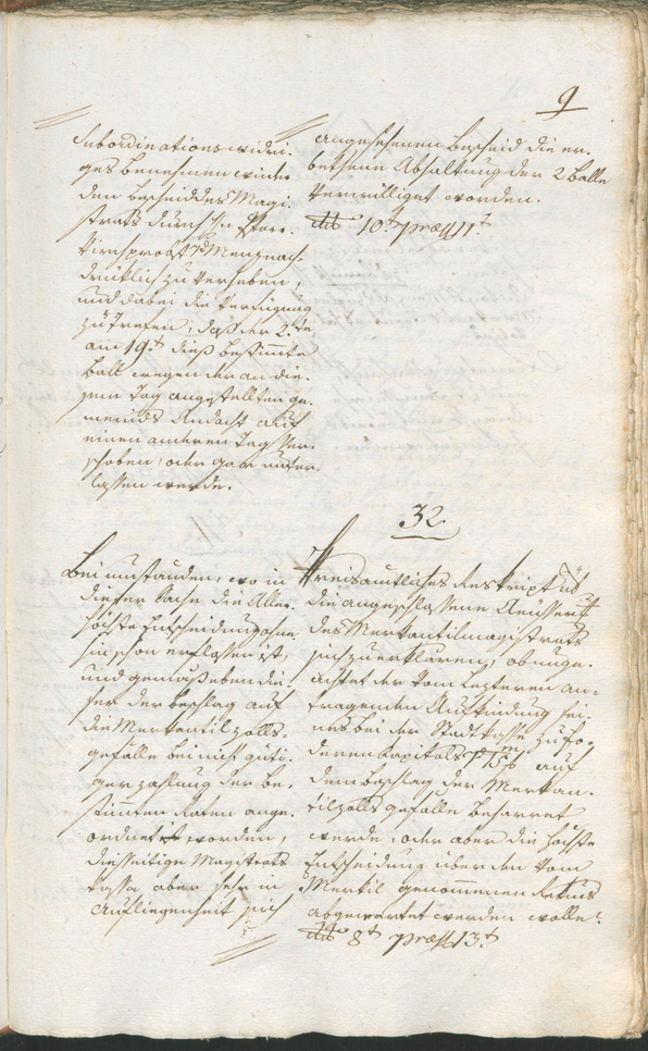 Civic Archives of Bozen-Bolzano - BOhisto Ratsprotokoll 1800 