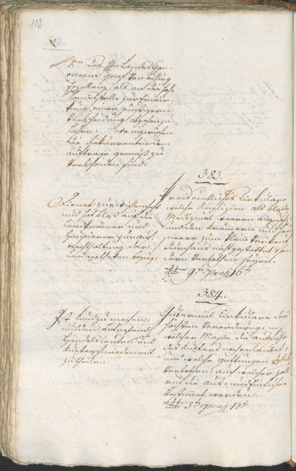 Civic Archives of Bozen-Bolzano - BOhisto Ratsprotokoll 1800 