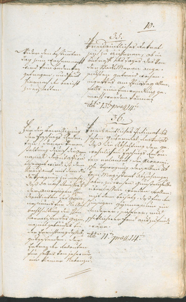 Civic Archives of Bozen-Bolzano - BOhisto Ratsprotokoll 1800 