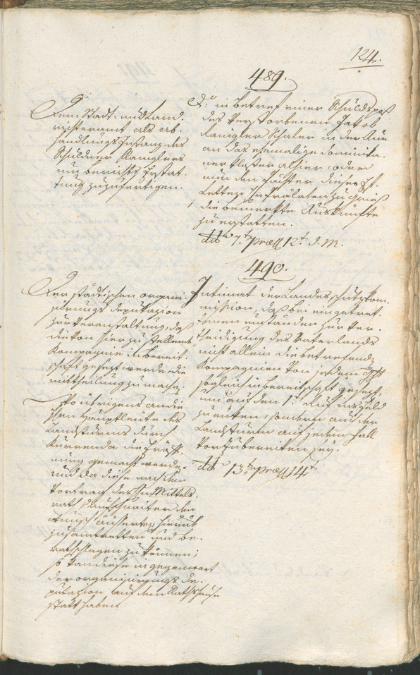 Civic Archives of Bozen-Bolzano - BOhisto Ratsprotokoll 1800 