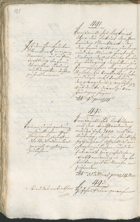 Civic Archives of Bozen-Bolzano - BOhisto Ratsprotokoll 1800 