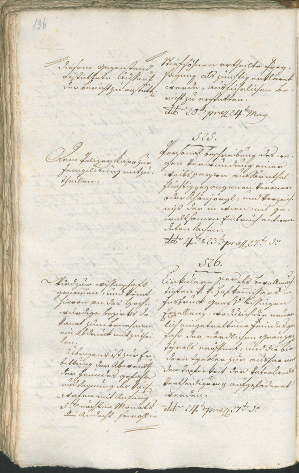 Civic Archives of Bozen-Bolzano - BOhisto Ratsprotokoll 1800 