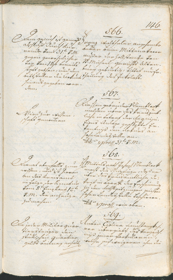 Civic Archives of Bozen-Bolzano - BOhisto Ratsprotokoll 1800 