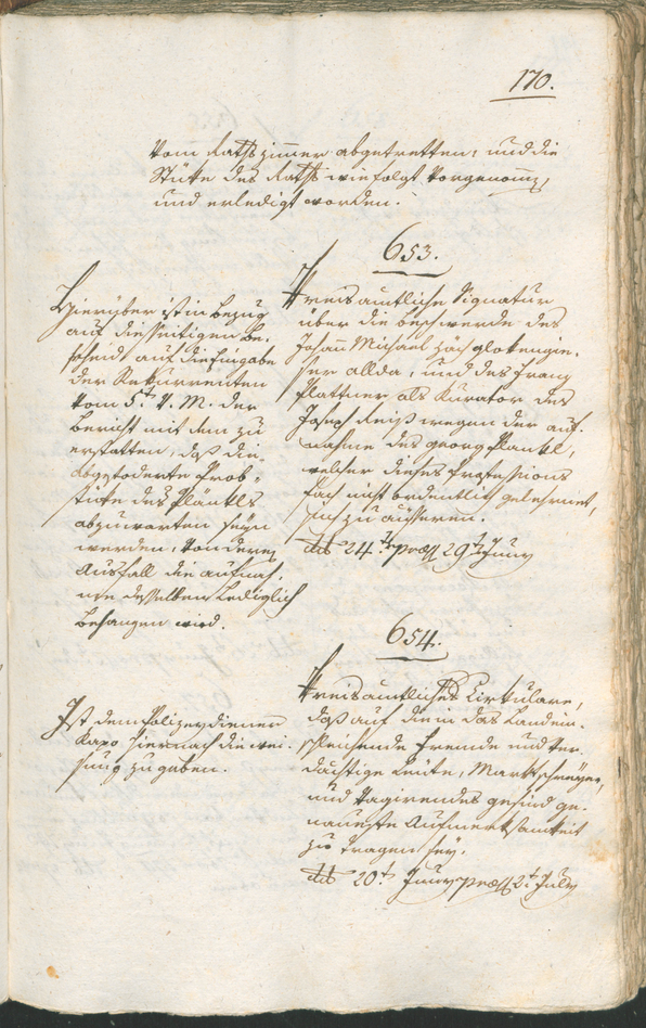 Civic Archives of Bozen-Bolzano - BOhisto Ratsprotokoll 1800 