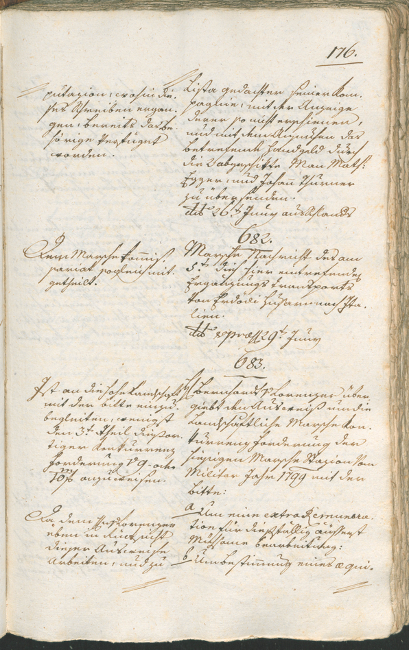 Civic Archives of Bozen-Bolzano - BOhisto Ratsprotokoll 1800 