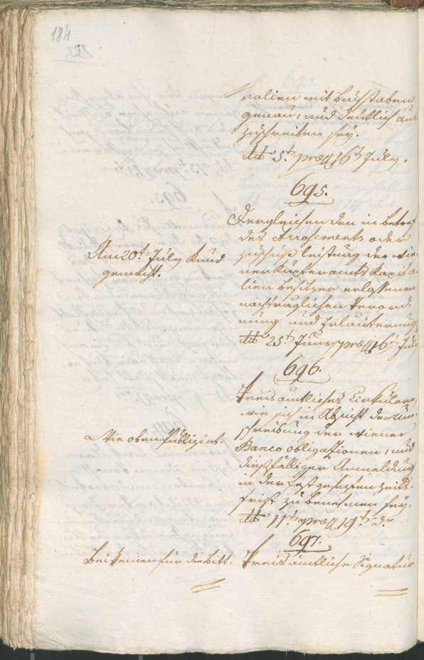 Civic Archives of Bozen-Bolzano - BOhisto Ratsprotokoll 1800 