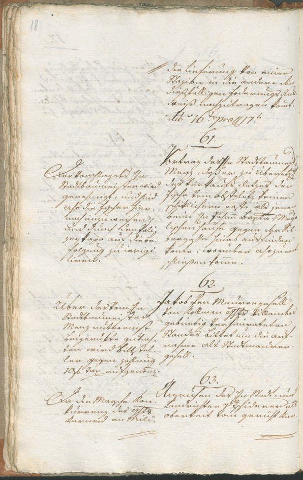 Civic Archives of Bozen-Bolzano - BOhisto Ratsprotokoll 1800 