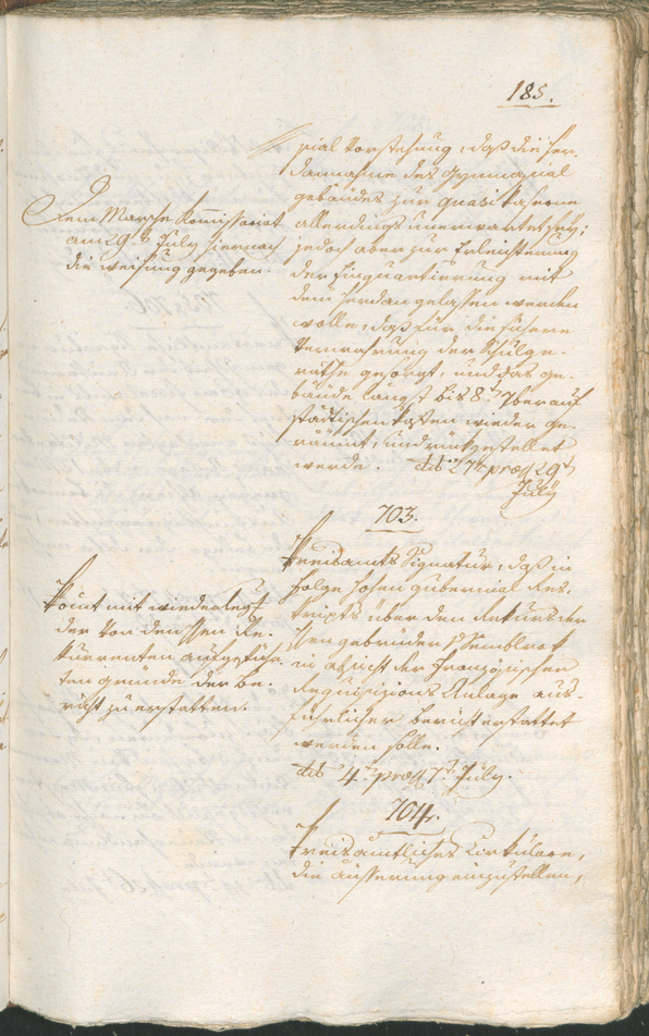 Civic Archives of Bozen-Bolzano - BOhisto Ratsprotokoll 1800 