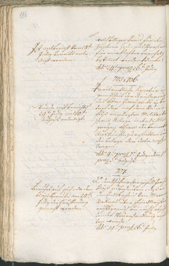 Civic Archives of Bozen-Bolzano - BOhisto Ratsprotokoll 1800 