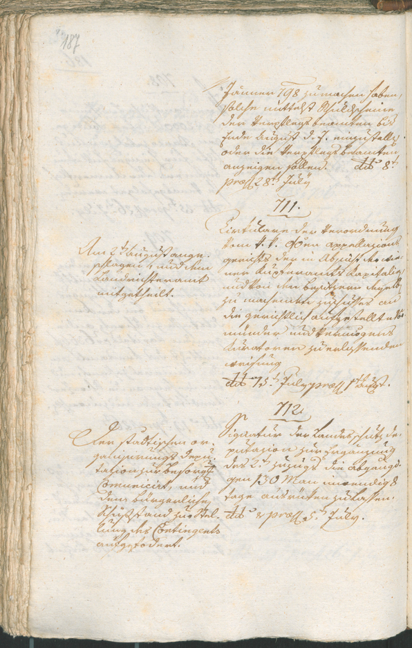 Civic Archives of Bozen-Bolzano - BOhisto Ratsprotokoll 1800 