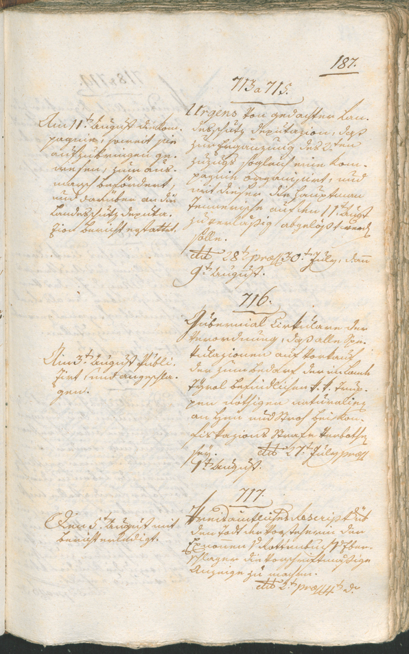 Civic Archives of Bozen-Bolzano - BOhisto Ratsprotokoll 1800 