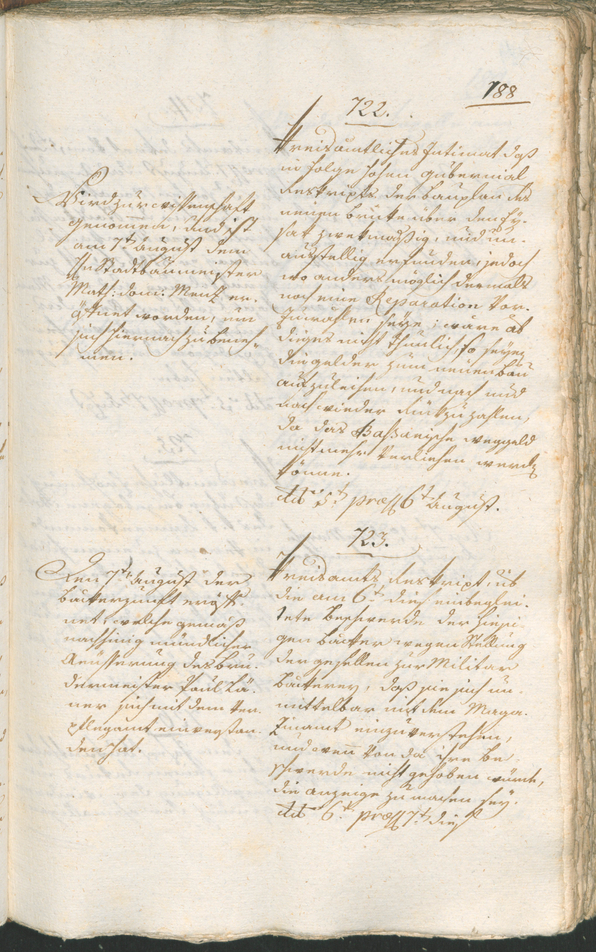 Civic Archives of Bozen-Bolzano - BOhisto Ratsprotokoll 1800 